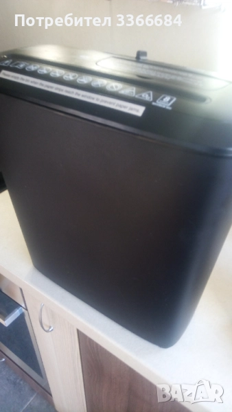 Bonsaii шредер за хартия и CD дискове, снимка 1