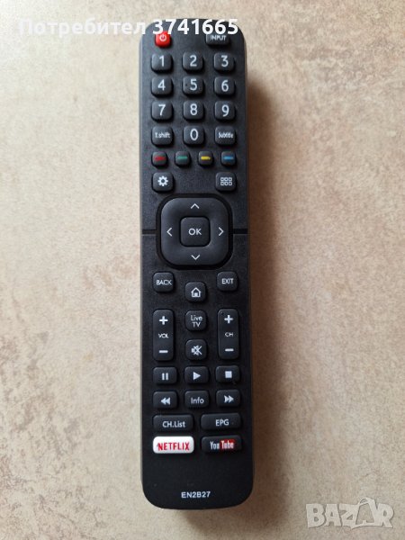 Дистанционно за телевизор Hisses, Smart TV, снимка 1