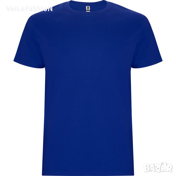 Нова мъжка тениска в син цвят, снимка 1