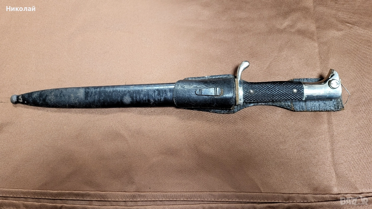 Щик, нож Германия маузер к98 ВСВ, снимка 1