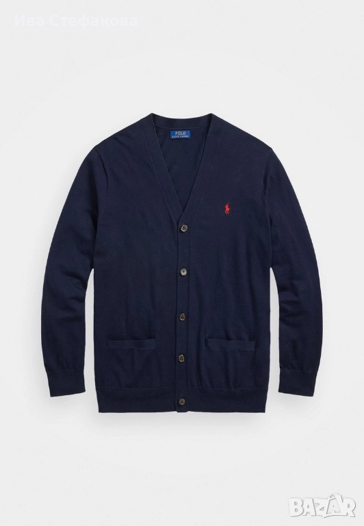 Polo Ralph Lauren елегантна оригинална маркова жилетка 100 % памук памучна . , снимка 1