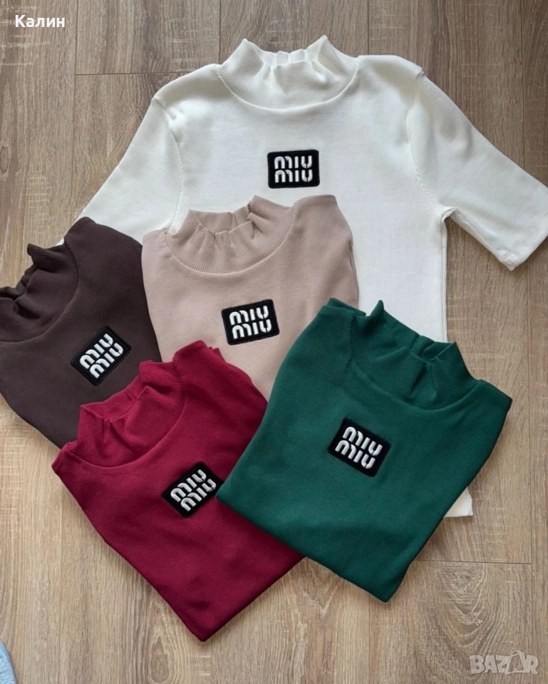 Дамски блузи Miu Miu - рипс - 42 лв., снимка 1