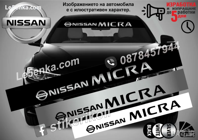 Сенник Nissan Micra, снимка 1
