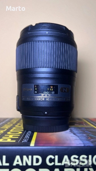 Обектив Nikon AF-S Micro Nikkor 60mm f/2.8G ED, снимка 1
