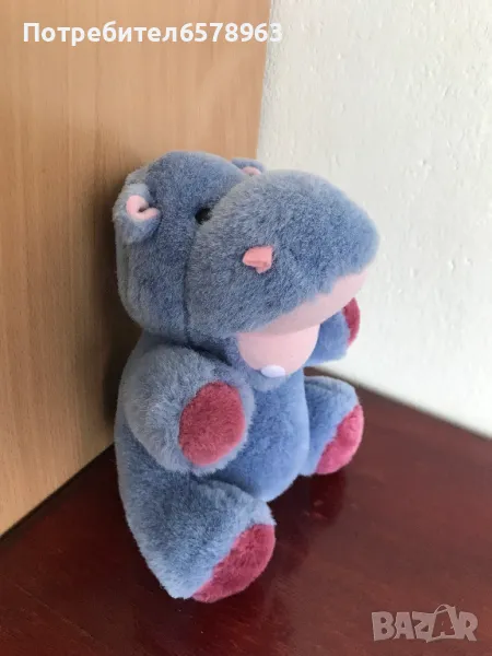 Плюшена играчка  хипопотамче, снимка 1