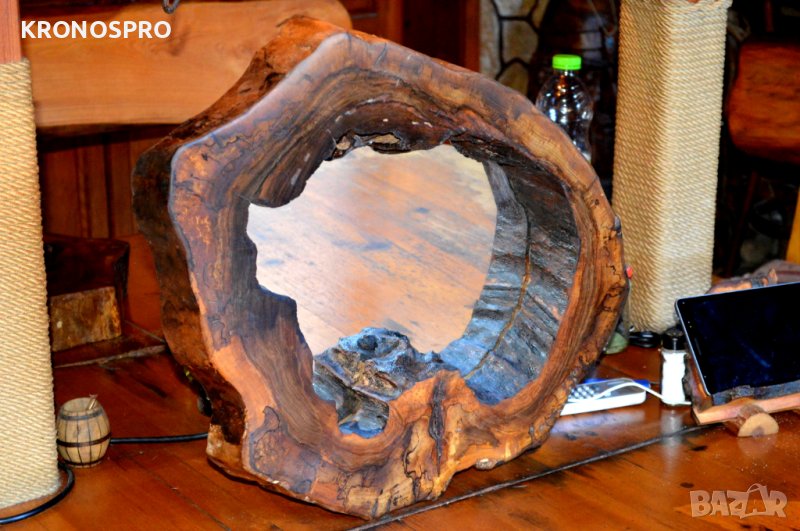 Дървени огледала от Бук и Орех, снимка 1