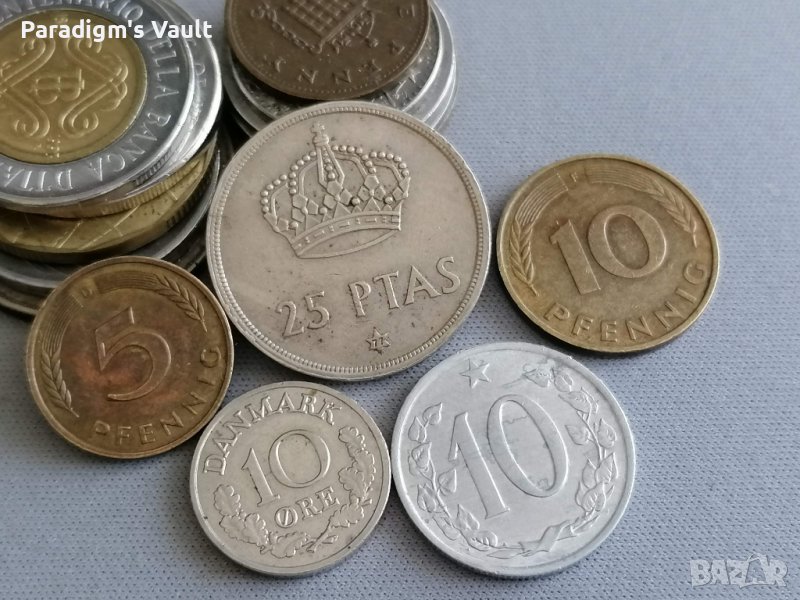 Лот от 5 монети - Европа | 1962г. - 1982г., снимка 1
