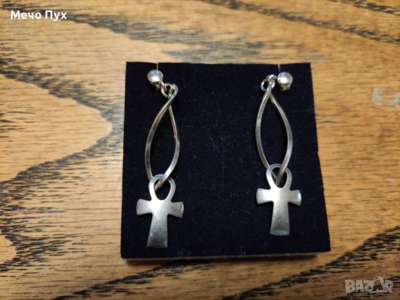 Сребърни обеци Nuove Gioie (60), снимка 1