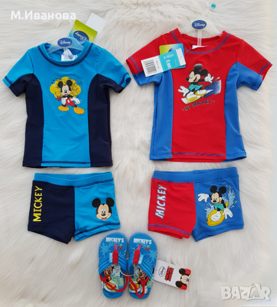 Детски бански две части на Дисни за възраст 2-3-4-5 години , снимка 1