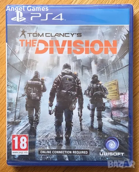 Чисто нов диск Tom Clancy The Division PS4 Playstation 4 Плейстейшън 5, снимка 1