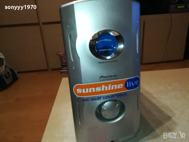 PIONEER M-IS21 STEREO POWER AMPLI-ВНОС SWISS 0302250742, снимка 1