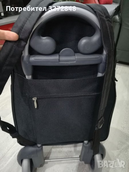 Пазарски сак със свалящи колела GIMI, снимка 1