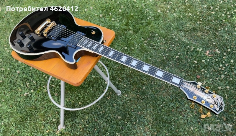 Epiphone Matt Heafy Les Paul Custom Origins Ebony, снимка 1