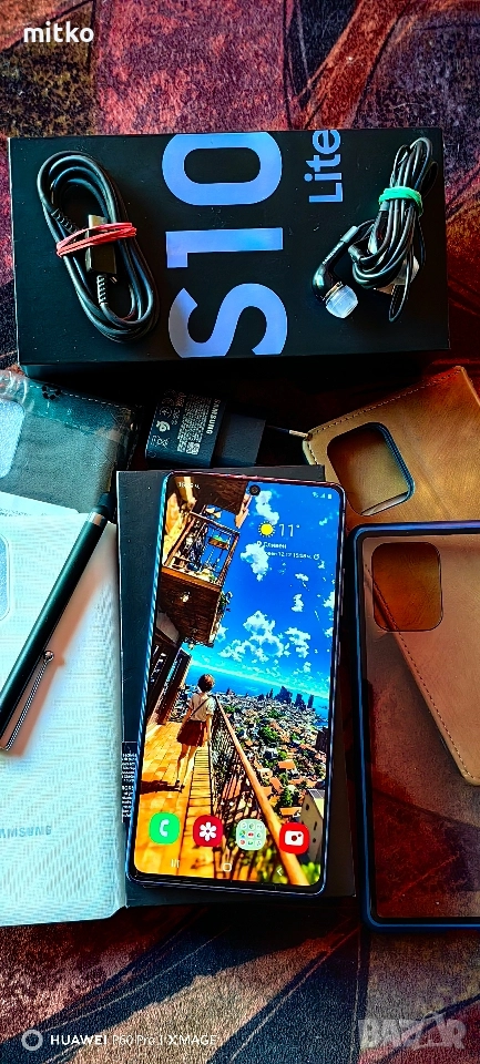 SAMSUNG GALAXY S10 Lite-ТОП.6.8"Dinamic Amoled 120Hz.дисплей.Подаръци, снимка 1