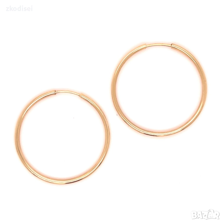 Златни обеци 2,01гр. 14кр. проба:585 модел:35639-3, снимка 1