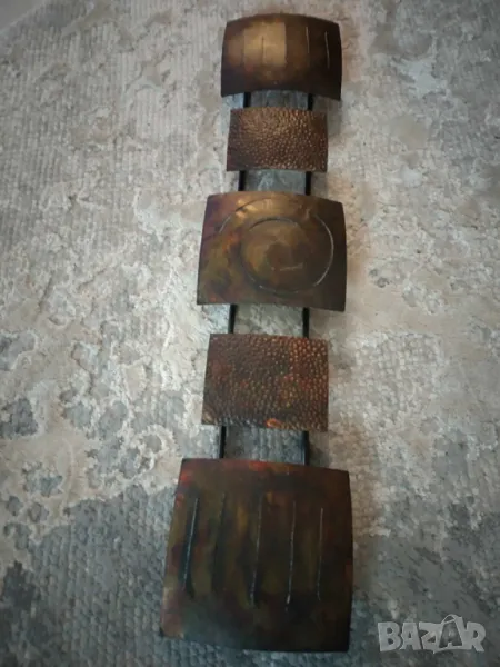 метално пано за окачване на стена, снимка 1