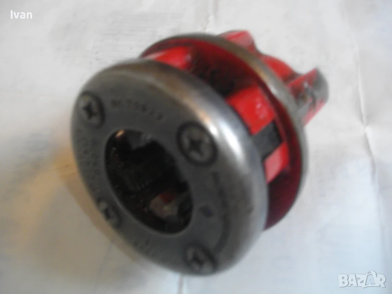 1/2" Винторезна глава Rothenberger Industrial за резби на тръби 1:16 дясна оригинална стандарт BSPT, снимка 1