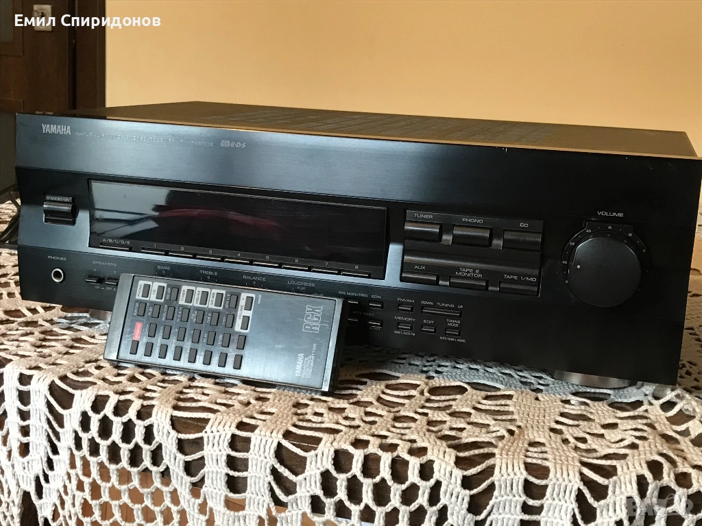 Усилвател ресивър Yamaha RX-396RDS, снимка 1