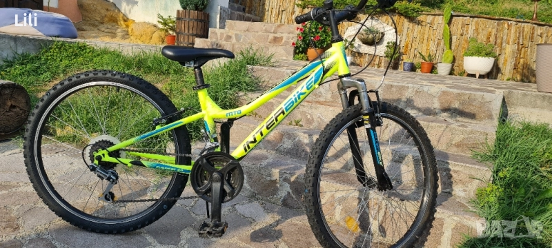 велосипед Interbike Everest 24'', електриково зелен, снимка 1