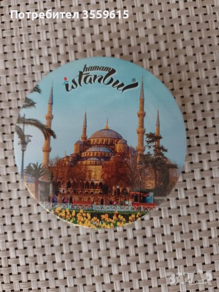 метална кутийка със сапун от Истанбул , Турция, снимка 1