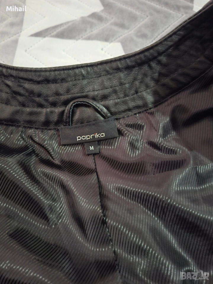 кожен елек , снимка 1