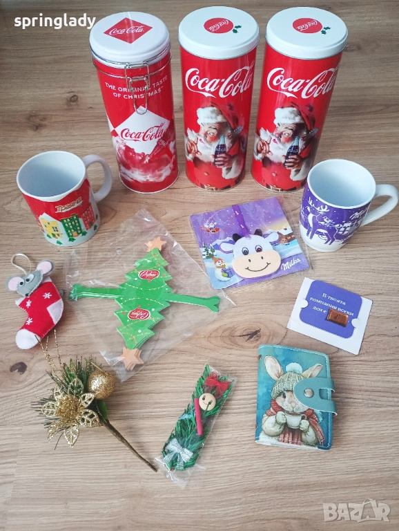Коледни артикули и украса: играчки, чаши и още..., снимка 1