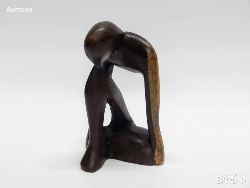 Дървена скулптура - ръчна изработка , снимка 1