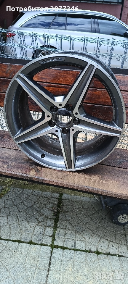 Продавам джанта 1брой ,18 AMG ET49. 8J H2, снимка 1