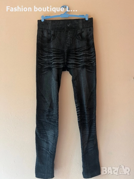 Клин с десен като на дънки М размер 🖤, снимка 1