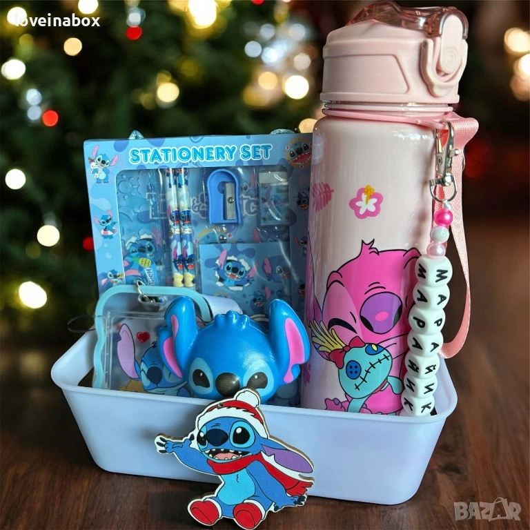 Коледен комплект Стич, снимка 1