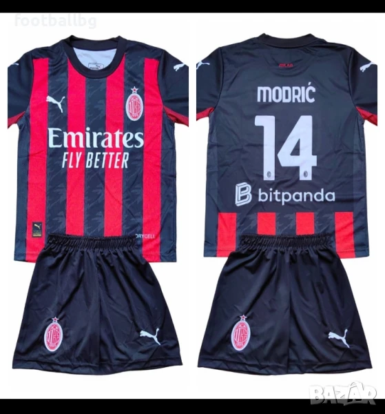 AC MILAN ❤⚽️ детско юношески футболни екипи НОВО сезон 2025-26 година , снимка 1