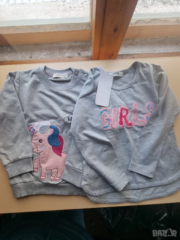 2 за 1, две блузи 98 размер, 7 лв, снимка 1