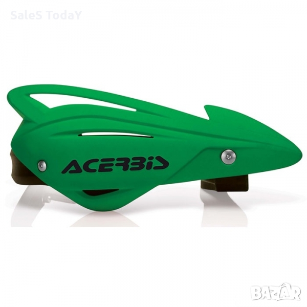 Предпазители за кормило за мотор, Протектори за ръце за АТВ, зелен, снимка 1