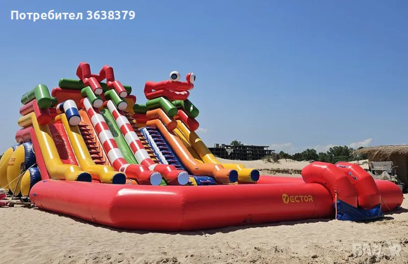 Надуваеми водни пързалки и басейни/ Inflatable water slides and pools, снимка 1