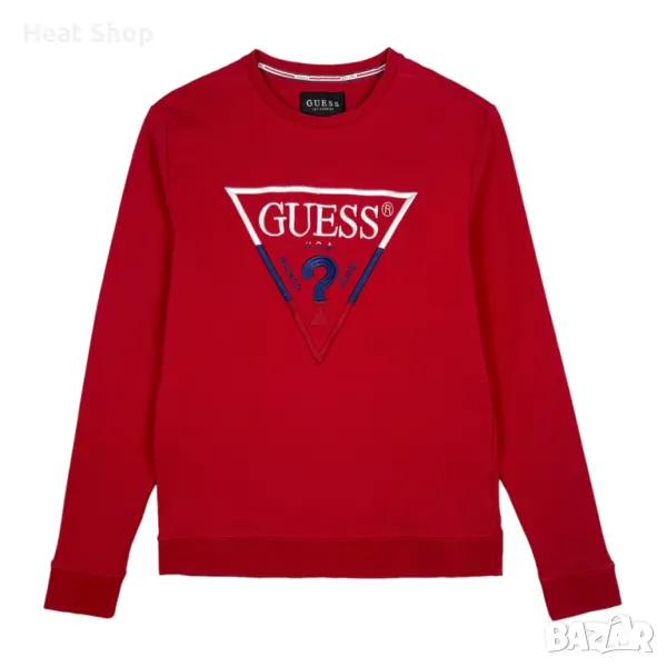 Мъжка блуза Guess USA Regular Fit Derren Sweatshirt, снимка 1
