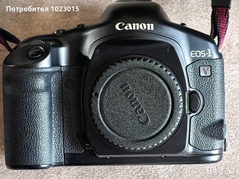 CANON EOS 1V Лентов Аналогов фотоапарат, снимка 1