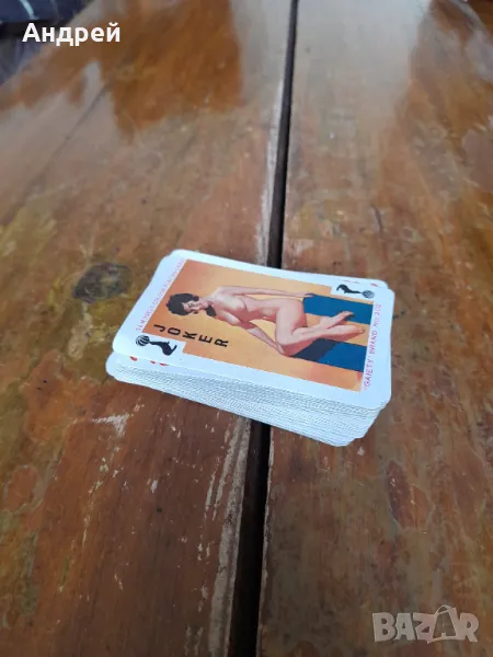 Стари Еротични карти за игра #18, снимка 1