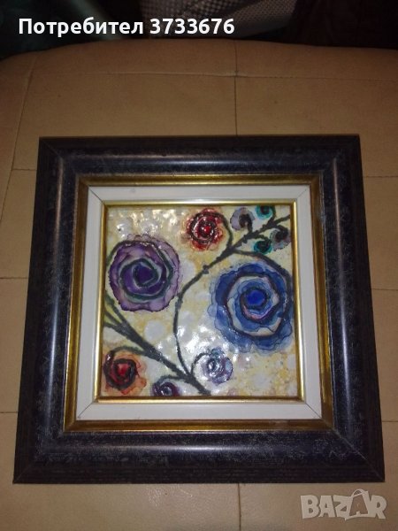 Стъкло пластика върху керамика., снимка 1