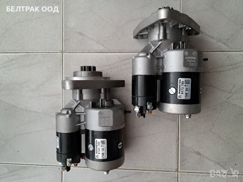 Стартери Магнетон 2.7kw 12V; 3.5kw 24V в Селскостопанска техника в гр ...