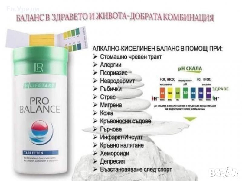 ProBalance Подобрете Алкално-киселиненният баланс в организма, снимка 1