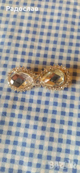 кристална брошка, снимка 1
