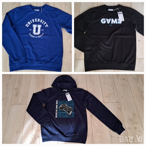 SINSAY НОВИ Детски блузи с дълъг ръкав-13 г, снимка 1