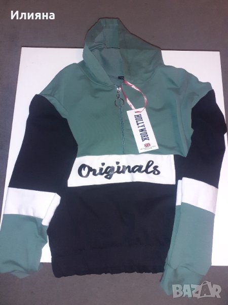 Блуза/пуловер с качулка, снимка 1