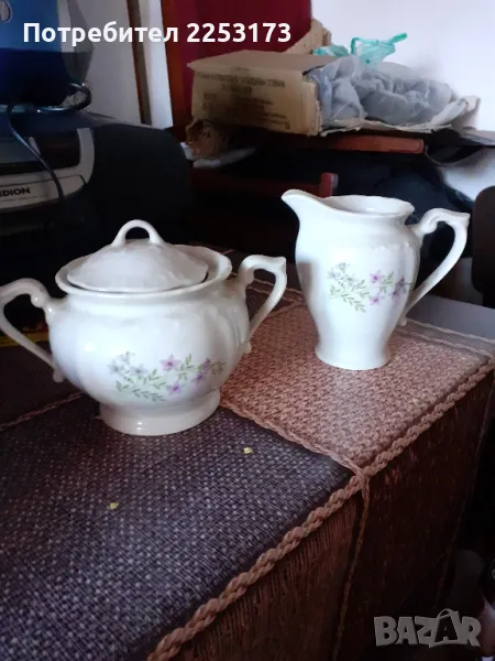 Захарница и каничка за мляко лот, снимка 1