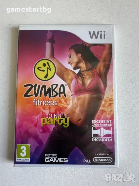 Zumba fitness за Nintendo Wii/Wii U - нова, снимка 1