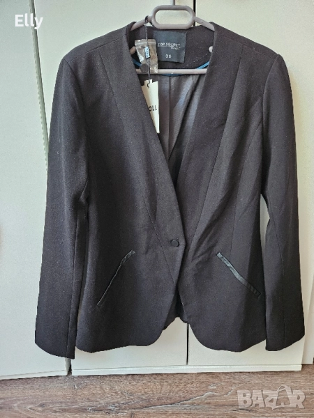 черно дамско сако , снимка 1