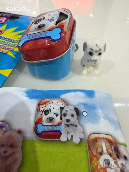 Кученце в метална кутийка - Lucky, снимка 1