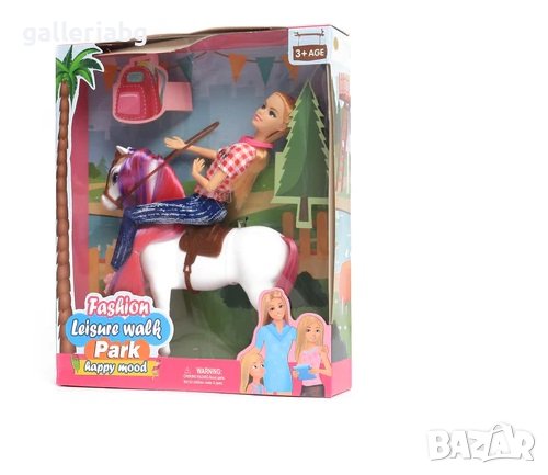 Голяма модна кукла с конче , снимка 1