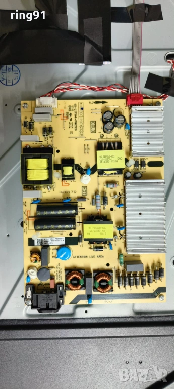 Захранване - 40-L171H4-PWC1CG TV TCL 50C725, снимка 1