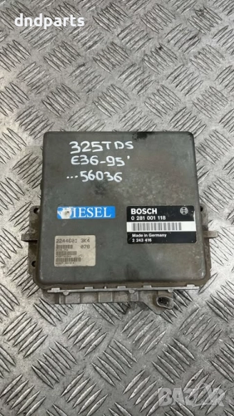 Компютър BMW 325TDS E36 1995г. 0281001118 2243416 , снимка 1